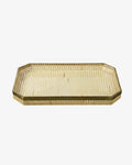 Plexiglass tray Vienna straw attributed to Christian Dior