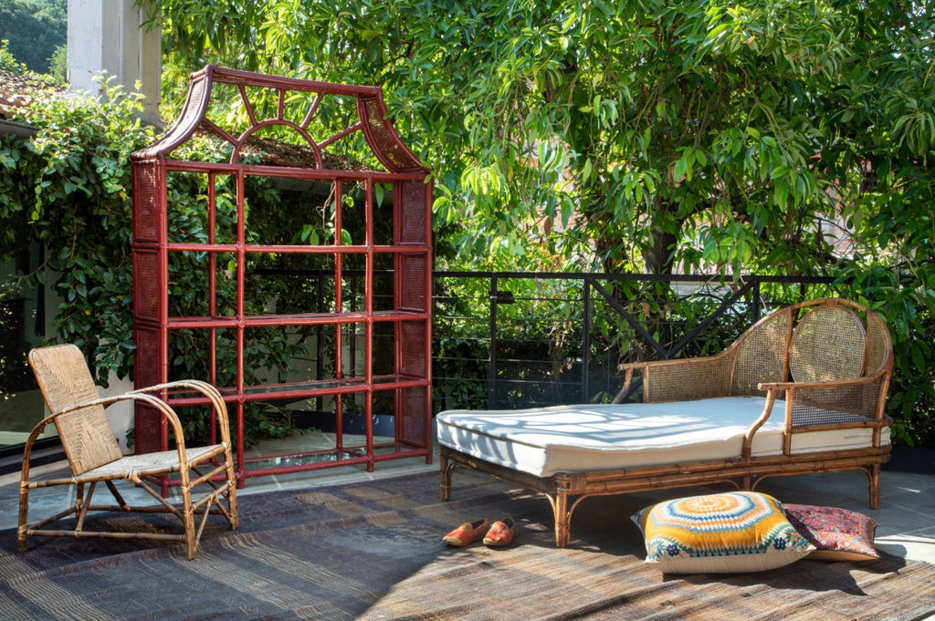 Letto singolo a Chaise longue  anni 70