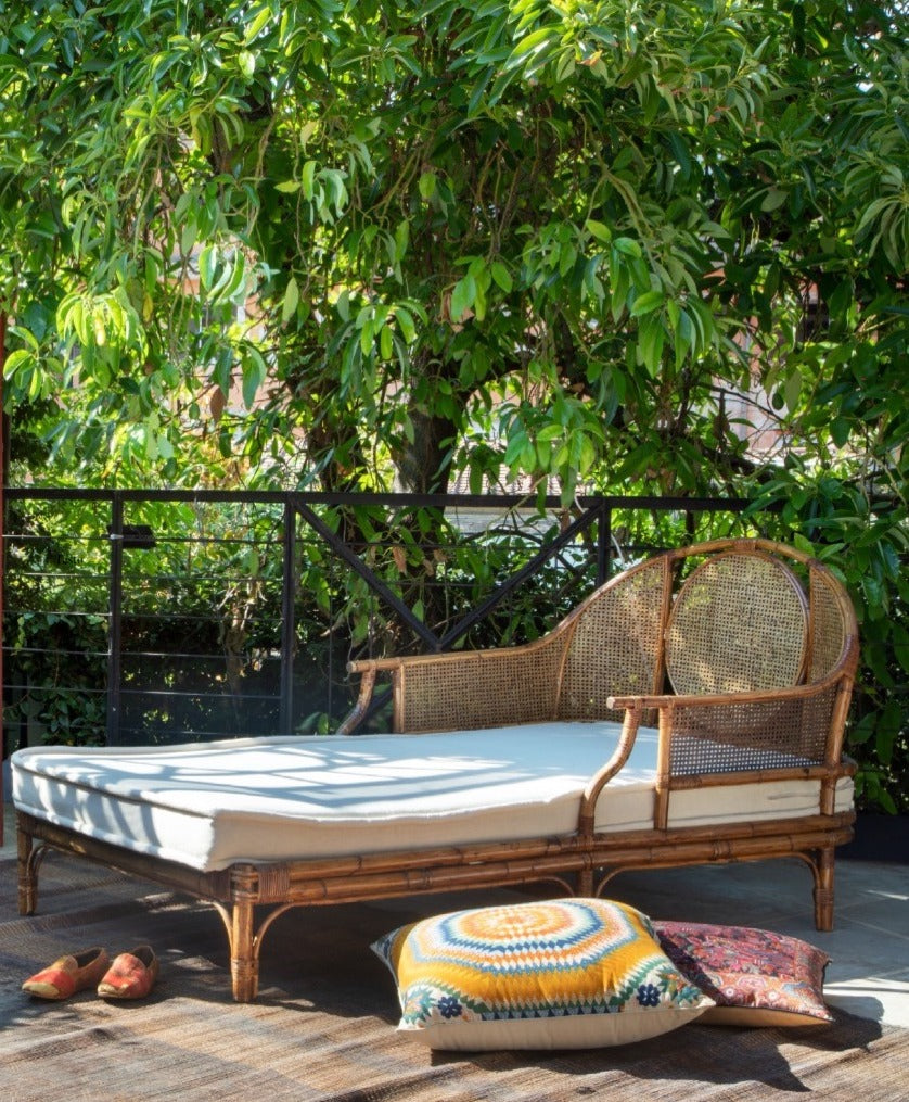Letto singolo a Chaise longue  anni 70