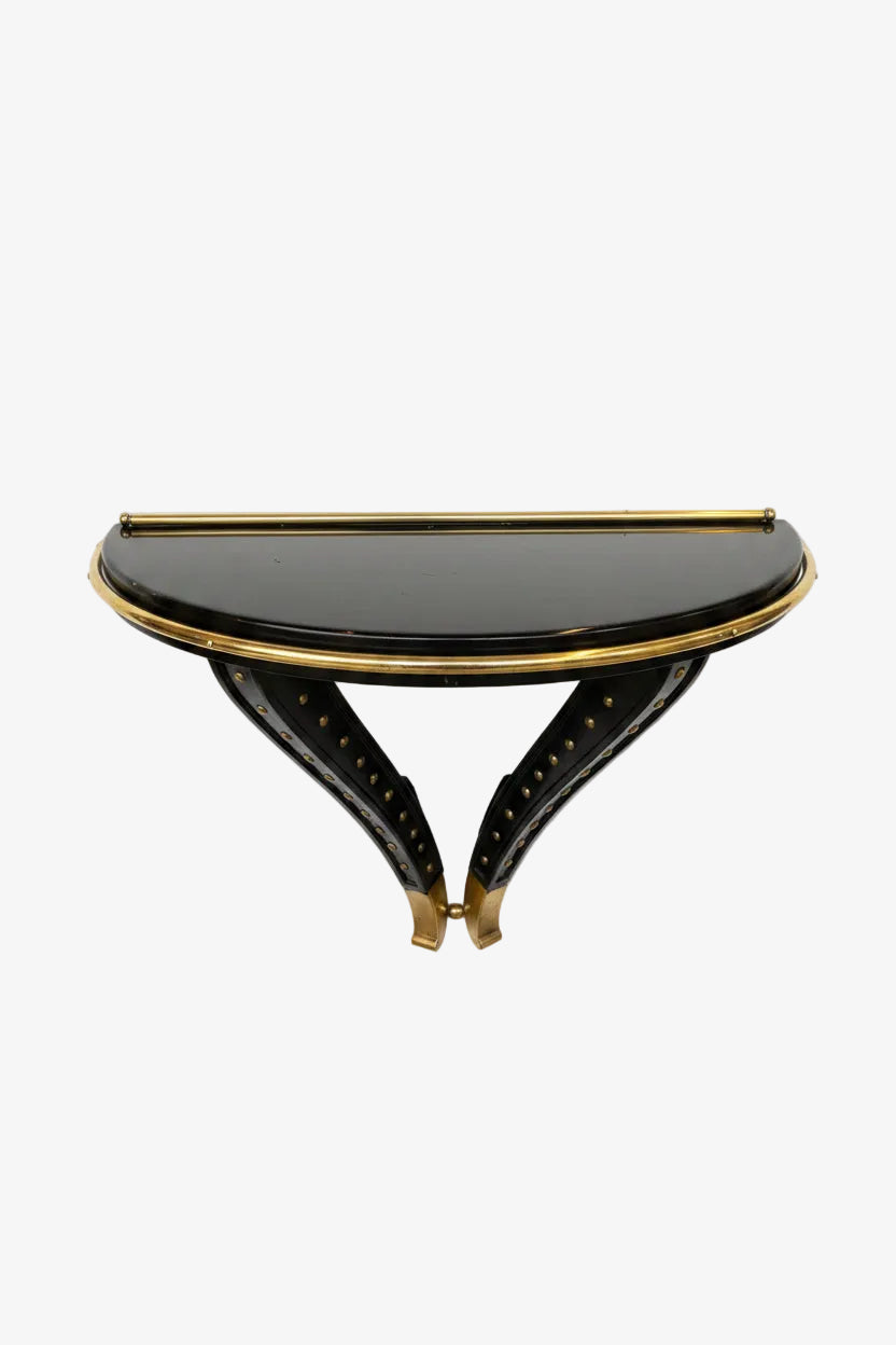 Pair of small consoles attributed to Paolo Buffa, 1950s